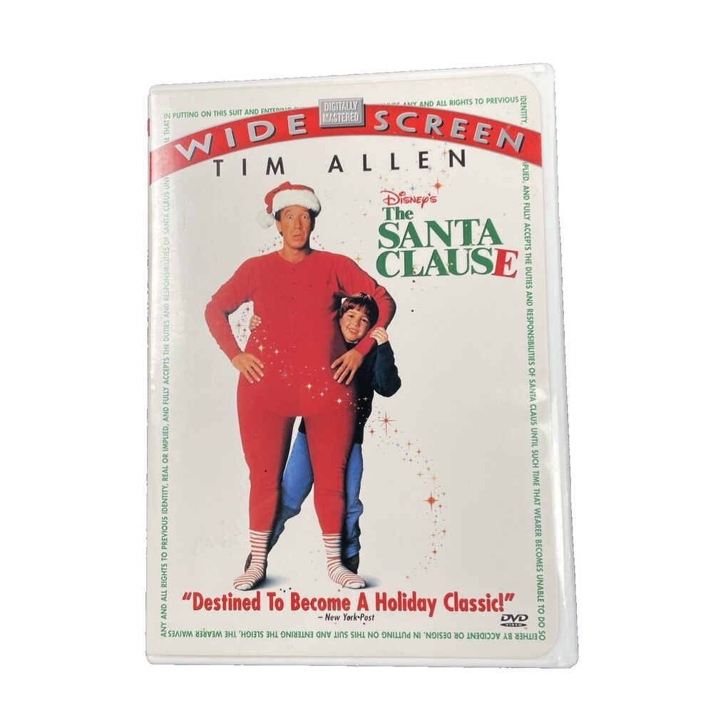 The Santa Clause DVD Widescreen Comedy Movies Christmas